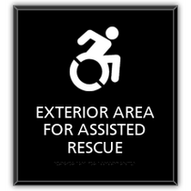 Hampton Inn - Exterior Area for Assisted Rescue New York w/New ISA Symbol