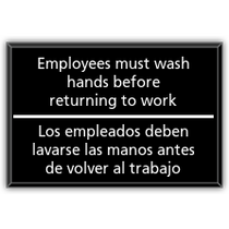 Hampton Inn - Employees Wash Hands