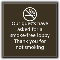 Hampton Inn - Smoke Free Lobby