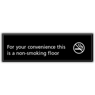 100% Smoke Free Floor