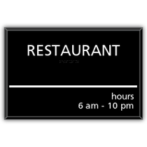 Hampton Inn - RESTAURANT WITH HOURS