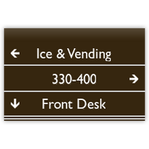 Hilton Garden Inn - 3-Line Directional