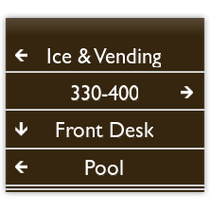 Hilton Garden Inn - 4-Line Directional 