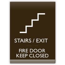Hilton Garden Inn - Stairs - Fire Door Keep Closed