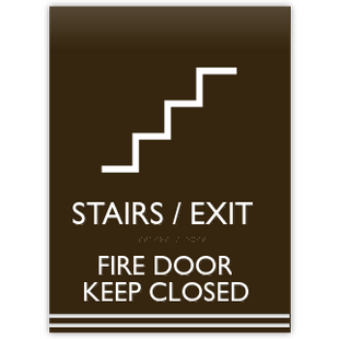 Stairs - Fire Door Keep Closed