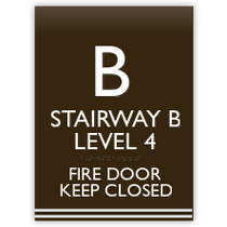 Hilton Garden Inn - Stair & Level Indicator