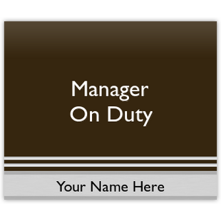 Manager On Duty