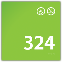 Holiday Inn - Room Number Non-Smoking / Handicap