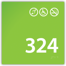 Holiday Inn - Room Number Non-Smoking / Handicap / Hearing Impaired