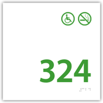 Holiday Inn - Room Number Non-Smoking / Handicap