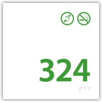 Holiday Inn - Room Number Non-Smoking / Hearing Impaired