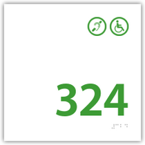 Holiday Inn - Room Number Handicap / Hearing Impaired