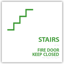Holiday Inn - Stairs Fire Door Keep Closed