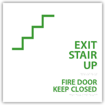 Holiday Inn - Exit Stair Up Fire Door Keep Closed
