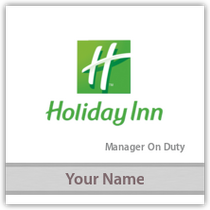Holiday Inn - Manager On Duty W/ Name Plate