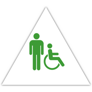 California Door Men's Handicap Restroom