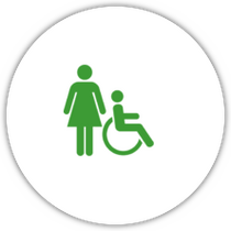 Holiday Inn - California Door Women's Handicap Restroom