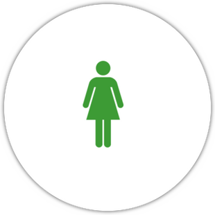 California Door Women's Restroom