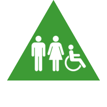 Holiday Inn - California Door Unisex Handicap Restroom