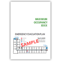 Holiday Inn - Meeting Room Maximum Occupancy With Evacuation Insert