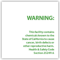 Holiday Inn - California Warning - Facility