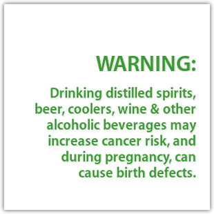 Warning - Alcohol