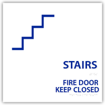 Holiday Inn Express - Stairs - Fire Door Keep Closed