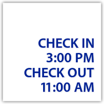 Holiday Inn Express - Check In/Out Hours or 4-Line General Information