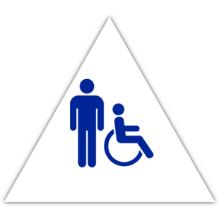 California Door Men's Handicap Restroom