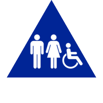 Holiday Inn Express - California Door Unisex Handicap Restroom