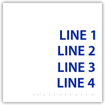 Holiday Inn Express - 4-Line Room Identification