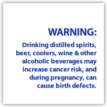 Holiday Inn Express - Warning - Alcohol