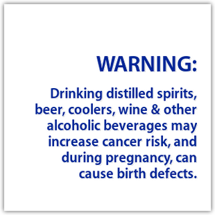 Warning - Alcohol