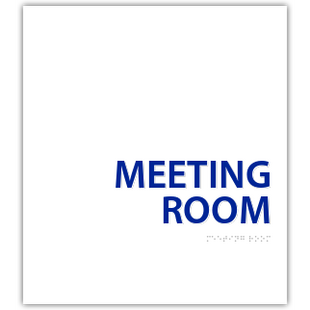 Meeting Room Identification With In Use/Not In Use Slider
