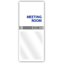 Holiday Inn Express - Meeting Room Identification With Window And In Use/Not In Use Slider