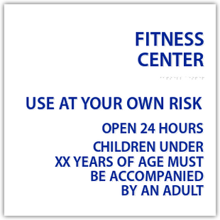 Fitness Center Room Identification With Hours