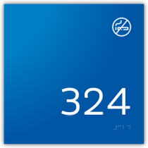 Holiday Inn Express 2018 - Room Number No Smoking Symbol