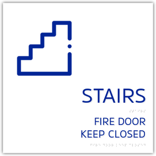 Stairs - Fire Door Keep Closed