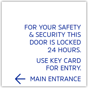 Locked Door Use Entrance