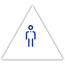 Holiday Inn Express 2018 - California Door Men's Restroom