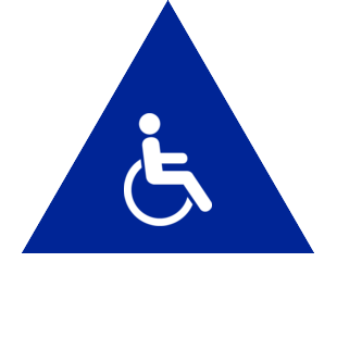 California Door Unisex Handicap Restroom