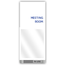 Holiday Inn Express 2018 - Meeting Room Identification With Window And In Use/Not In Use Slider