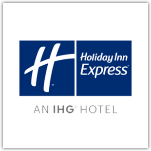 Podium Sign with Brand Logo