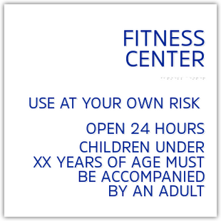 Fitness Center Room Identification With Hours