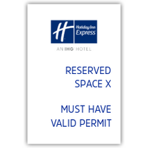 Holiday Inn Express 2018 - Reserved Space