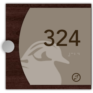 ROOM NUMBER HEARING IMPAIRED