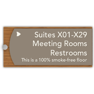 2-Line Directional W/ No Smoking