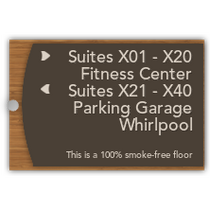 Homewood Suites - 5-Line Directional W/ No Smoking