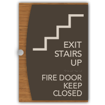 Homewood Suites - Exit Stair Up - Fire Door Keep Closed