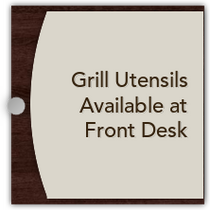 Homewood Suites - GRILL UTENSILS